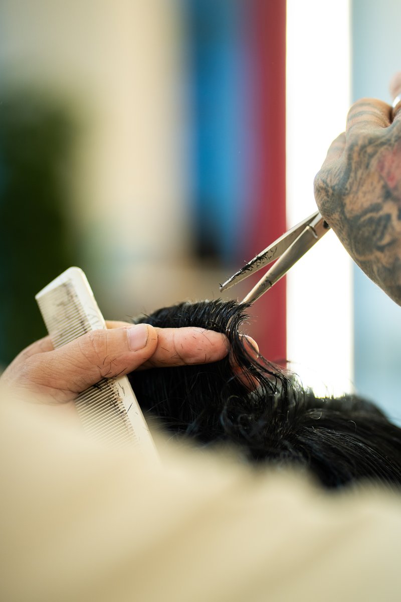Hair styling at La Gracia